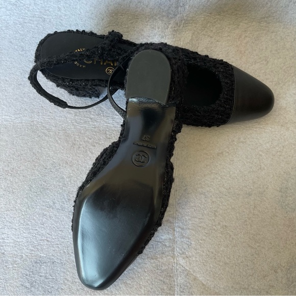 SOLD!! Brand new Authentic Chanel Slingback - Picture 3 of 7